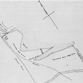 A prepared drawing of the plat of a survey made for William Sherwood at Jamestown in 1680.jpg