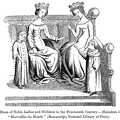 Noble ladies and Children