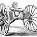 Gatling Gun on Field Carriage