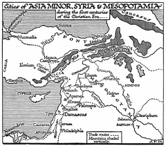Asia Minor, Syria, and Mesopotamia