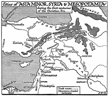 Asia Minor, Syria, and Mesopotamia