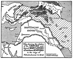 Median and Second Babylonian Empires (in Nebuchadnezzar’s Reign)