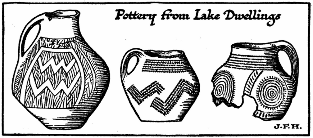 Pottery from Lake Dwellings