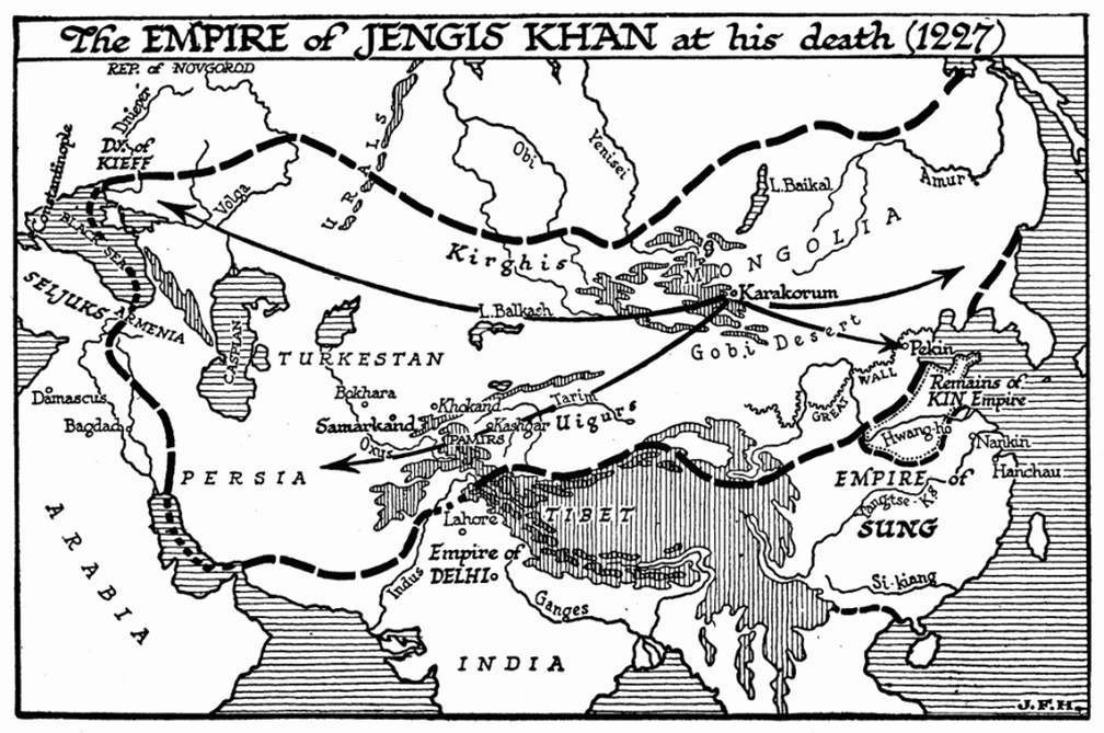 Empire of Jengis Khan, 1227.png
