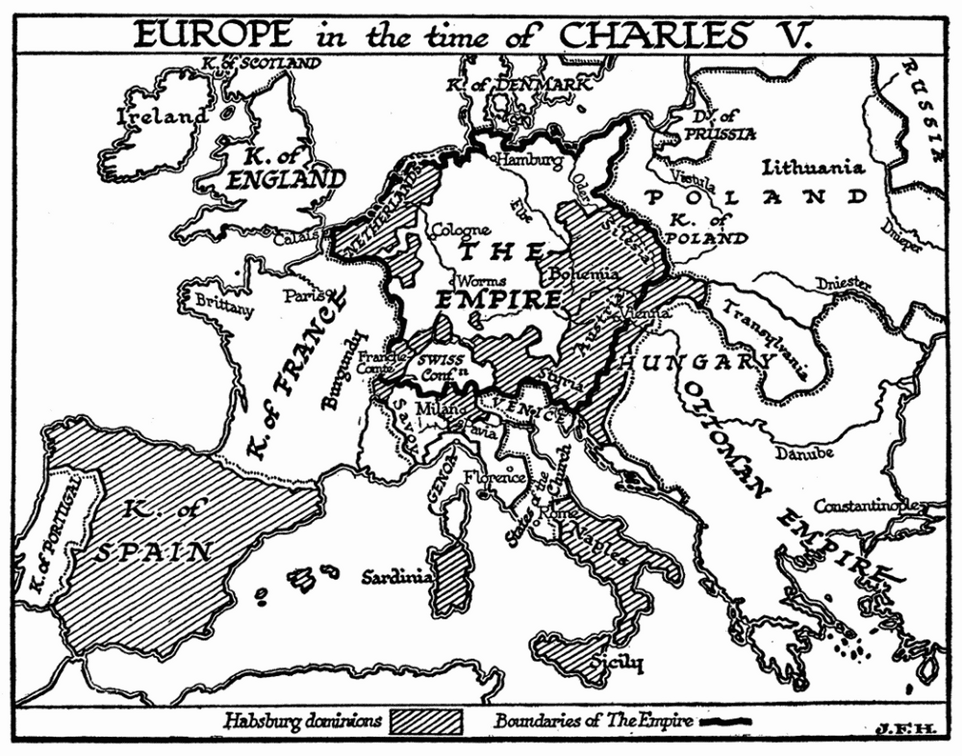 Europe in the Time of Charles V