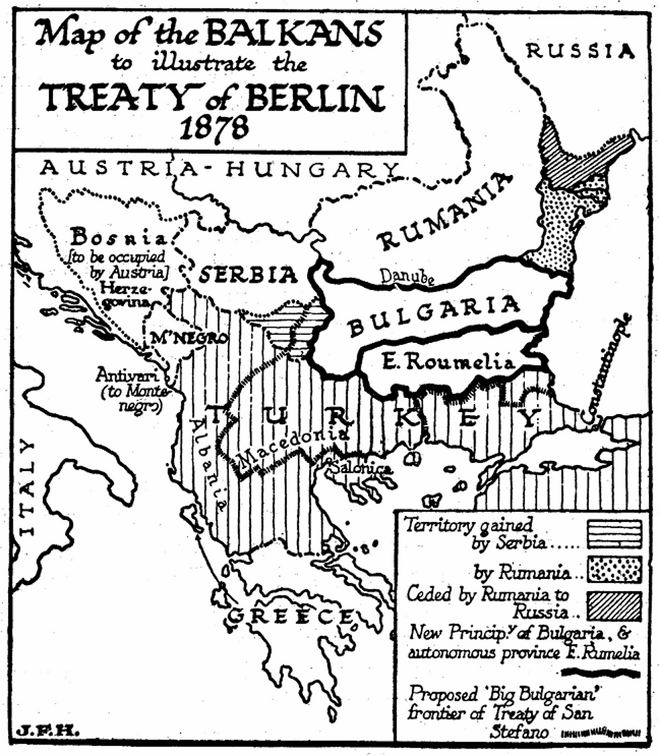 The Balkans, 1878