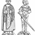 Monumental Brass of Alderman Field and his Son, a.d. 1474