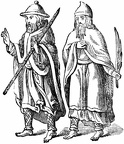 Thirteenth Century Pilgrims (the two Disciples at Emmaus)