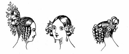 Hairstyles for 1837