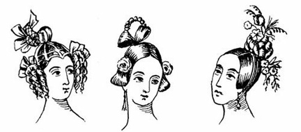 Hairstyles for 1836