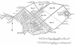 Outline plan of Pompeii