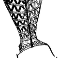 Steel Corset worn in Catherine's time.