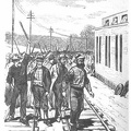 New York - Rioters marching down the New York Central Railroad track at West Albany, July 24, 1877.jpg
