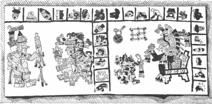 Page of Aztec Book