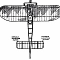 The Bleriot Monoplane - top view