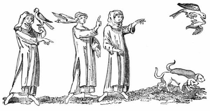 Ladies Hawking—XIV. Century