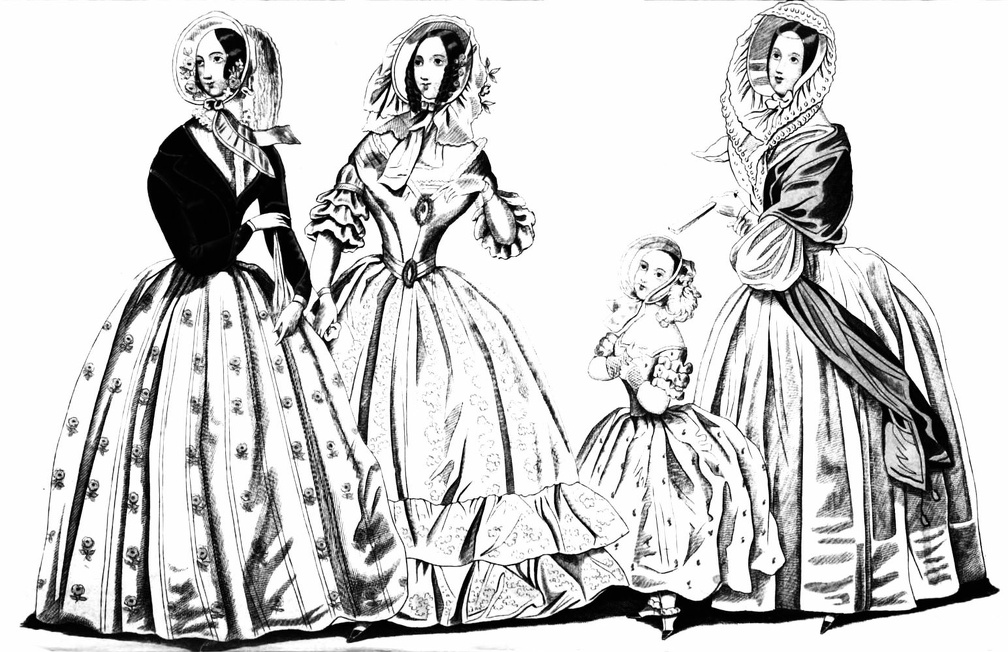 Fashions for April 1841