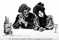 And transform long-haired students into members of the institute