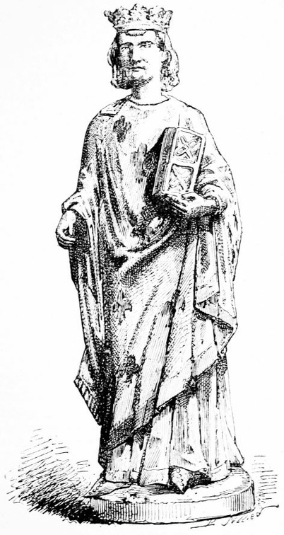 Saint Louis, after a wooden statuette from the Cluny museum.jpg