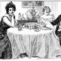 A quiet dinner with Dr. Bottles -  after which he reads aloud miss Babbles’s latest work