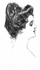 Lady in profile