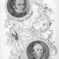 Franz Schubert, Felix Mendelssohn