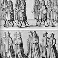 Figures from Funeral Procession of the Duke of Albemarle, 1670