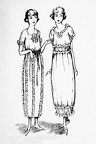 (No. b 828) Organdy Graduation Dress (No. b 826)