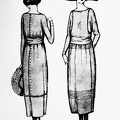 Simple designs for taffeta street dresses