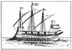 A Turkish Pirate Ship of 1579