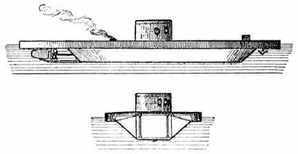 The Monitor, the famous little ship that revolutionized warship design