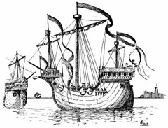 Ship of the latter half of the Fifteenth Century
