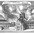 Old St. Paul's on Fire