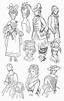 Costume notes, 1770-1780