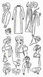 Costume notes, 1811-1812