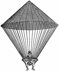 Lenormand’s parachute, 1784