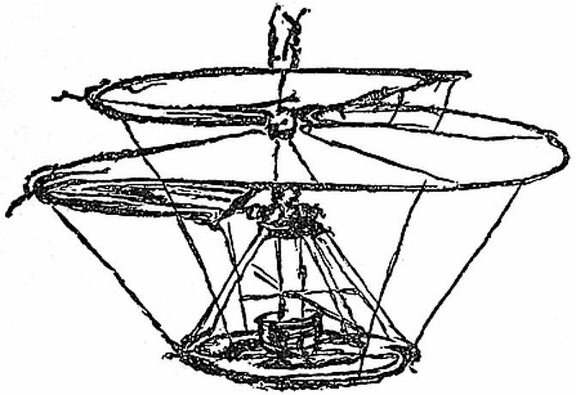 Da Vinci’s helicopter
