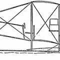 Diagram of Curtiss hydro-aëroplane