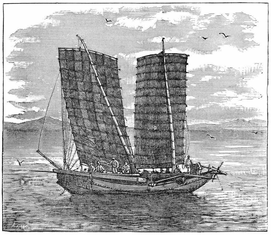 Two-masted Corean Vessel