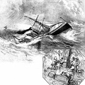 Spanish sailors in a storm