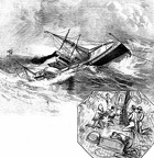 Spanish sailors in a storm