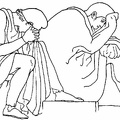 Grief and Dejection -  Designs from Flaxman's Homer