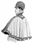 The Cape with Buttoned Sleeve