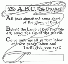 ABC of the gospel