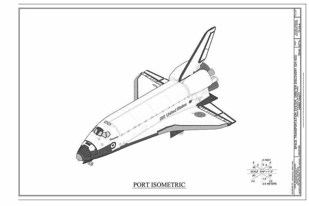 Space Shuttle - isometric