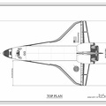 Space Shuttle - top plan