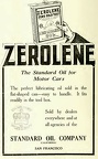 Zerolene Ad