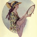 Lady with mirror