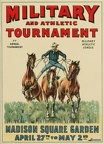 Military and Athletic Tournament Poster
