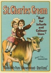 St Charles Cream Poster